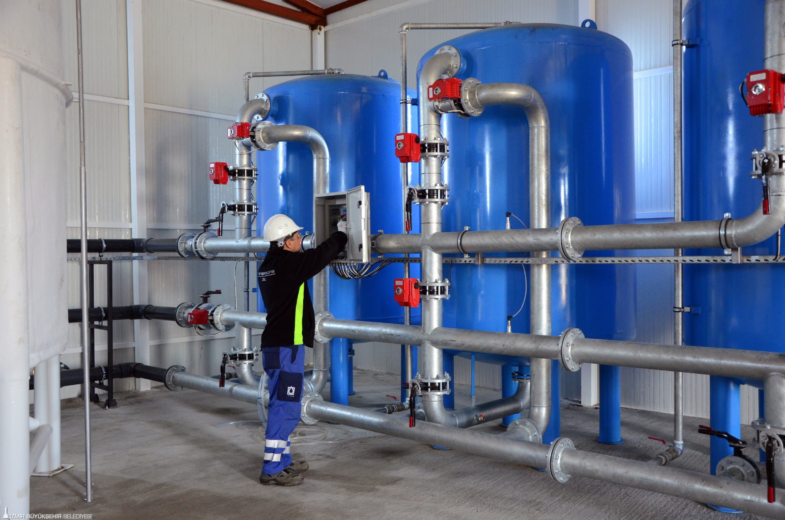 Dikili’de paket içme suyu arıtma tesisi açıldı