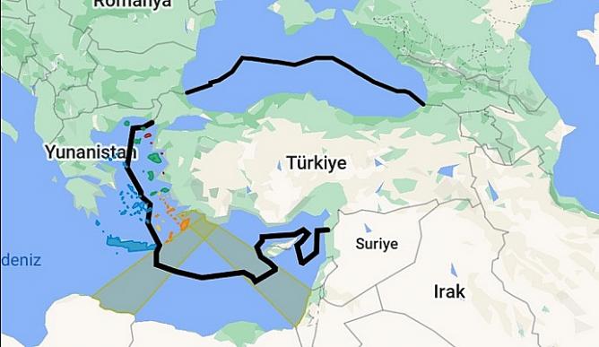 Google, Türkiye’nin Mavi Vatan haritasını yayınladı