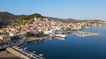 Midilli’nin Plomari Limanı dostluk rüzgârıyla açıldı