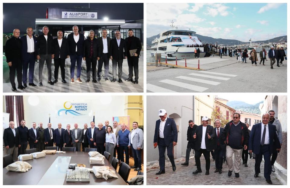 Aliağa’dan Midilli’ye ilk sefer yapıldı