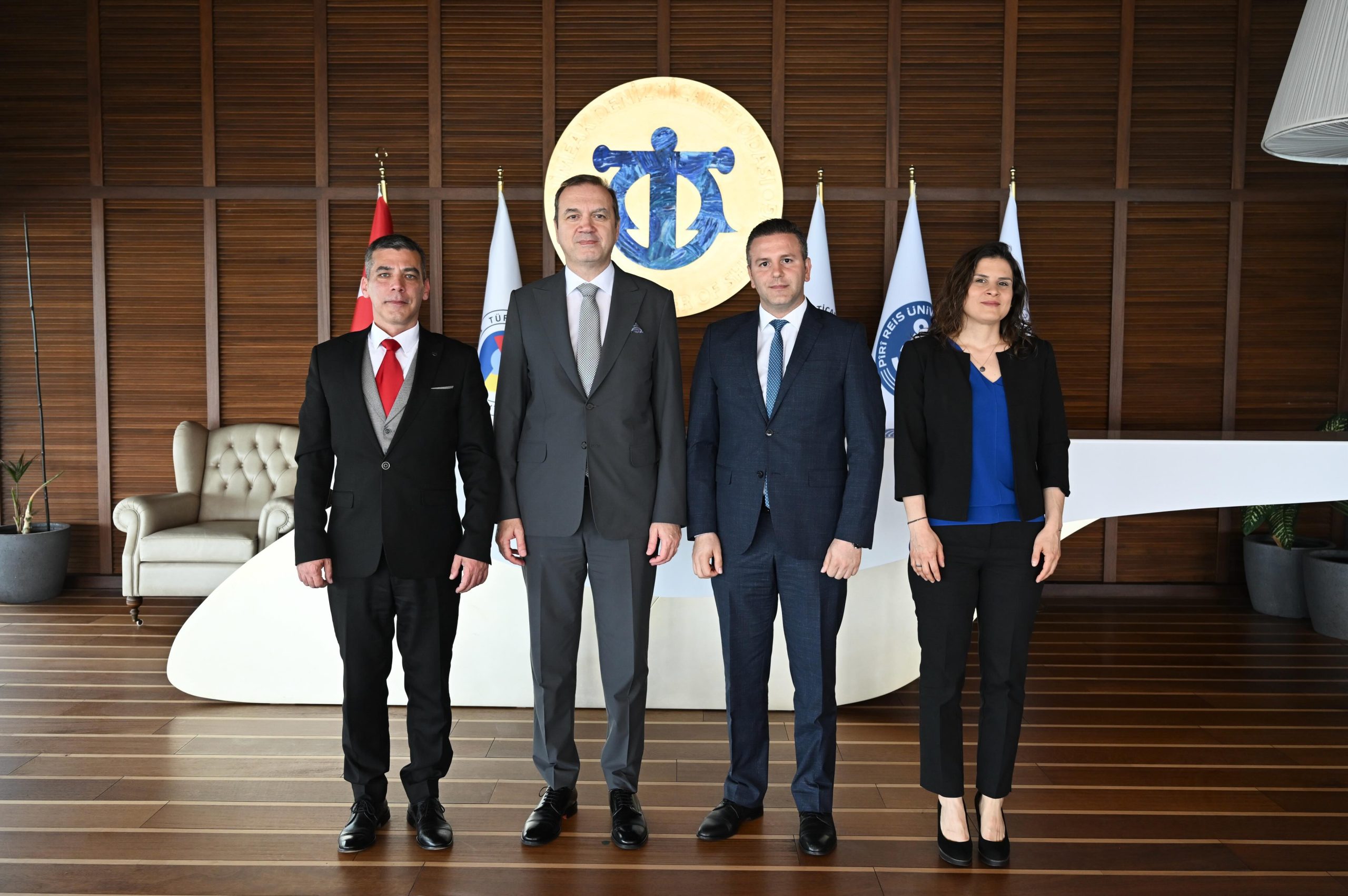 İMEAK DTO Baş­ka­nı Tamer Kıran, AGFD Yeni Yö­ne­ti­mi­ni Ağır­la­dı