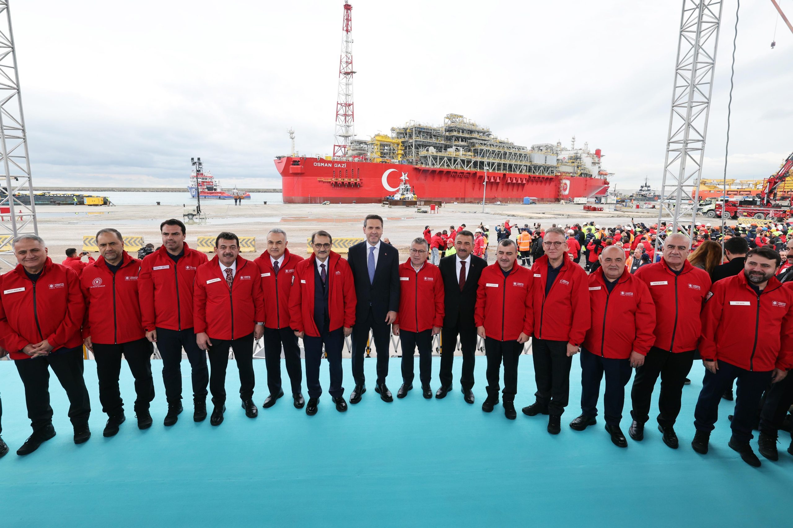 Osman Gazi Karadeniz’de üretim için yola çıktı